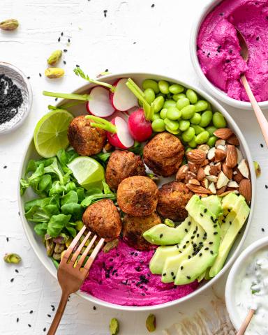 POKÉ BOWL  AUX FALAFELS