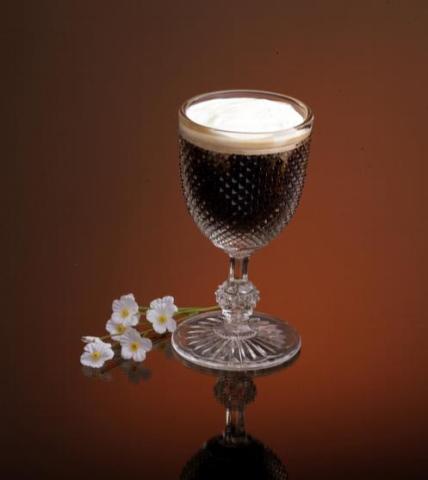 Irish coffee au lait