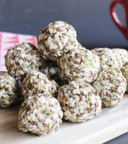 Energy balls de céréales et fruits secs