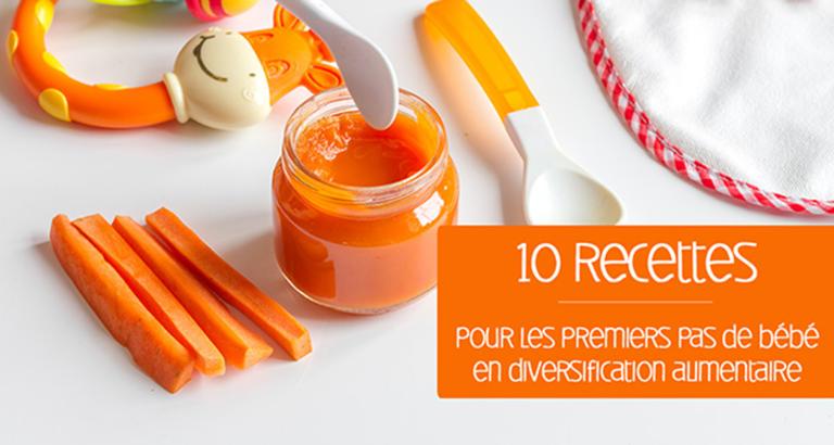 Recettes pour bébé de 12 mois et +