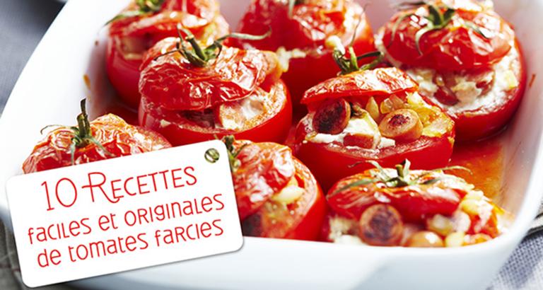 Recettes de tomates farcies faciles