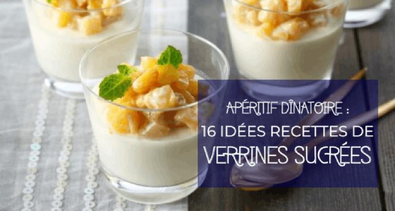 Recettes de Verrines Sucrées