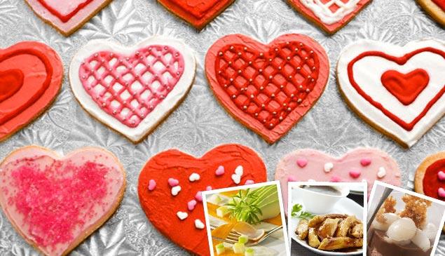 Spécial Saint-Valentin Nos 3 menus coups de cœur