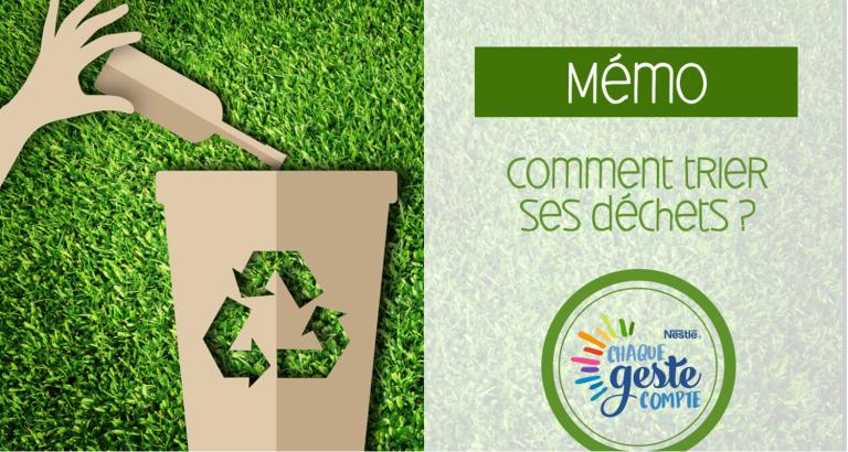 Comment trier mes déchets ? 