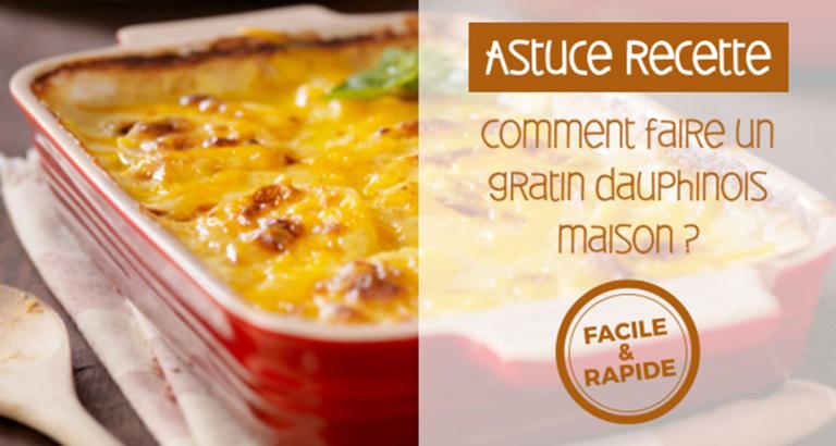 Recette Gratin dauphinois au micro-ondes (facile, rapide)