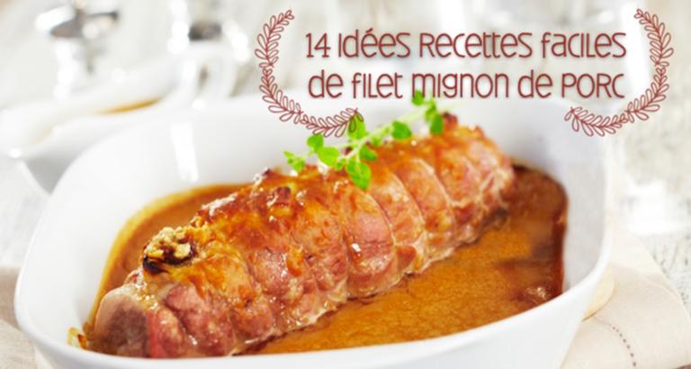 Recette Filet mignon de porc à la crème facile et rapide