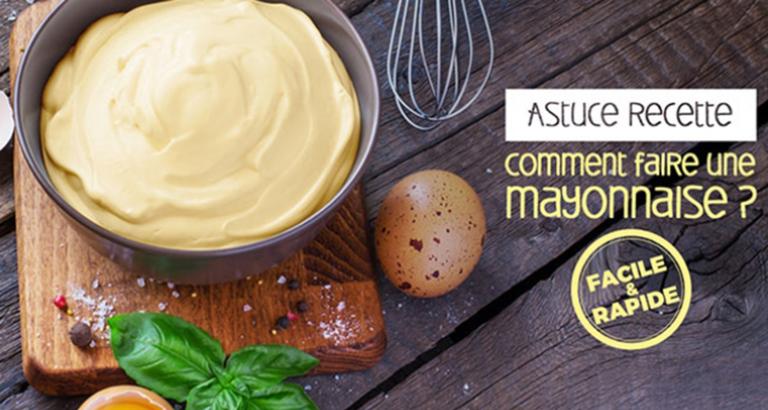 Recette de mayonnaise maison facile