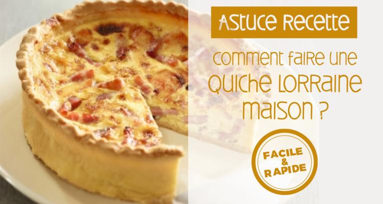 Recettes de quiche lorraine