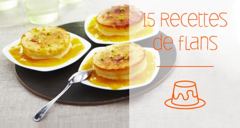 Recettes de flans sucrés ou salés