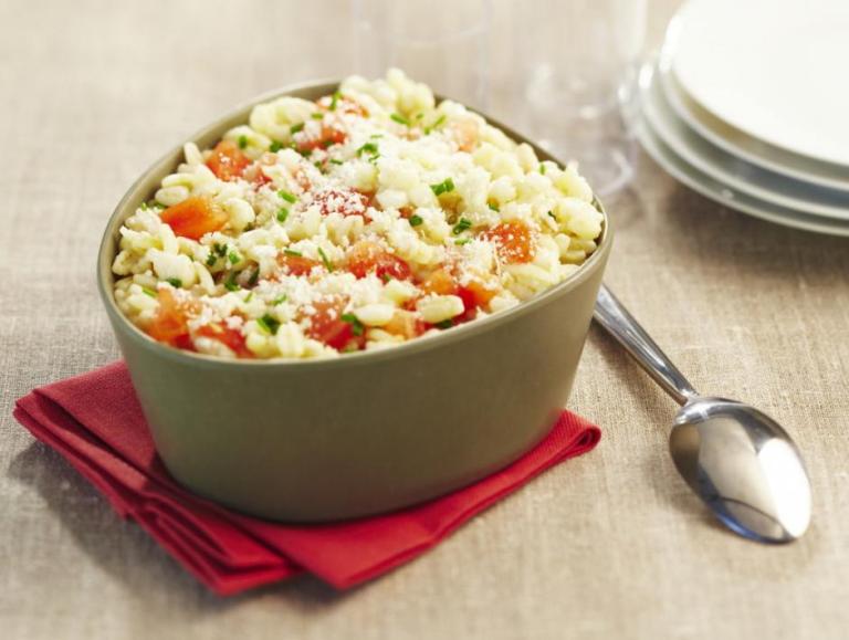 Riz sauté aux petits légumes