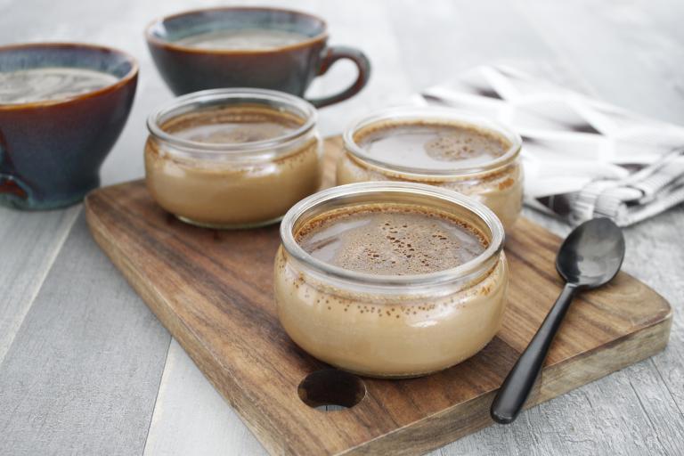 Petits pots de crème caramel - Les Chats Gourmets - Recettes de