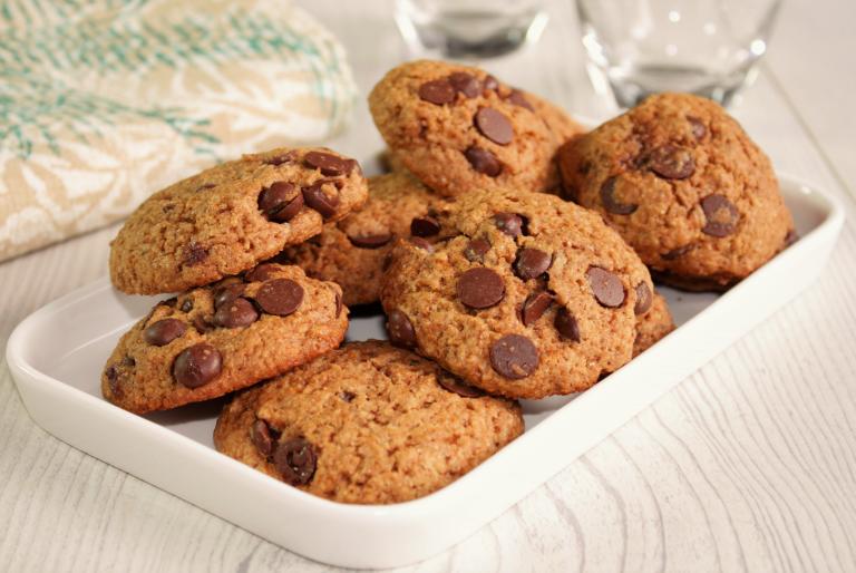 Cookies à la farine de coco et pépites de chocolat - Entre rire et cuisine