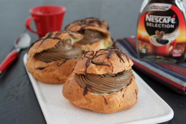 Choux au café