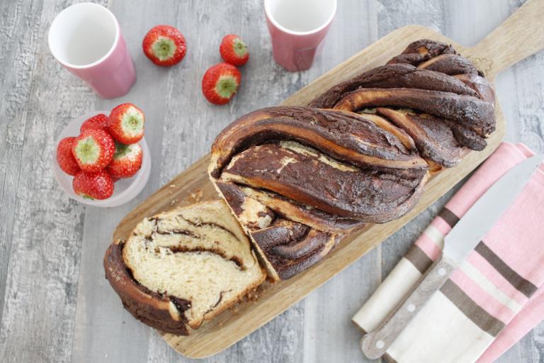 Babka au lait concentré sucré