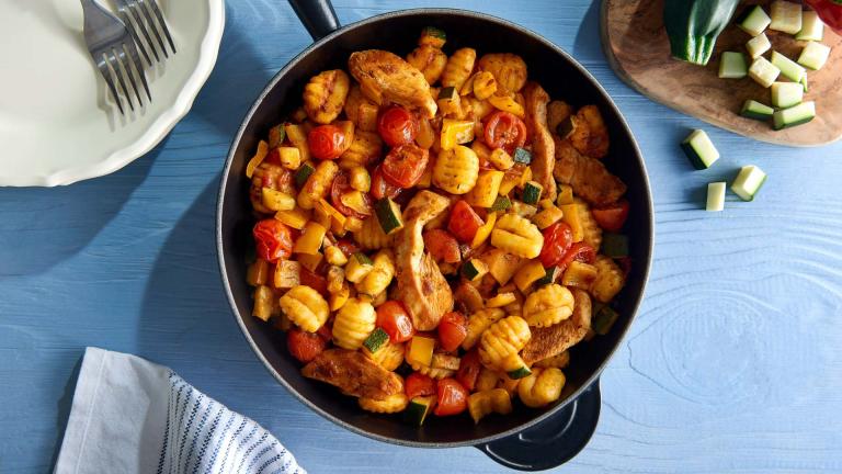 Poêlée de gnocchi à la mediteranéenne