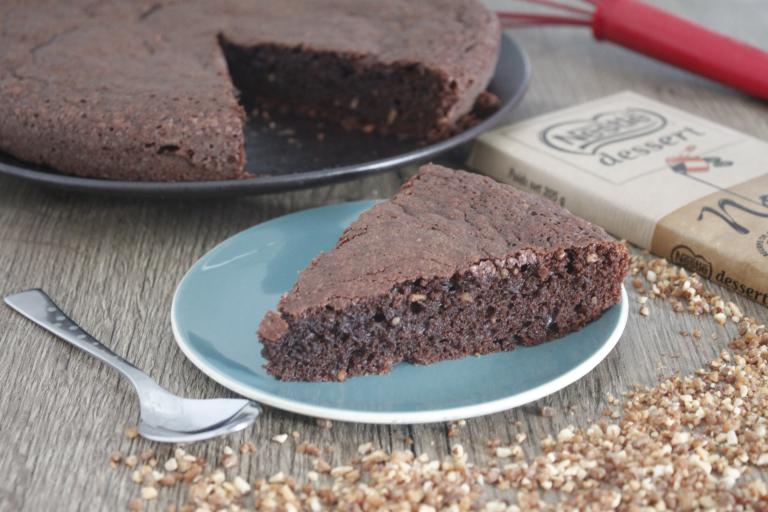 Gateau au chocolat et pralin