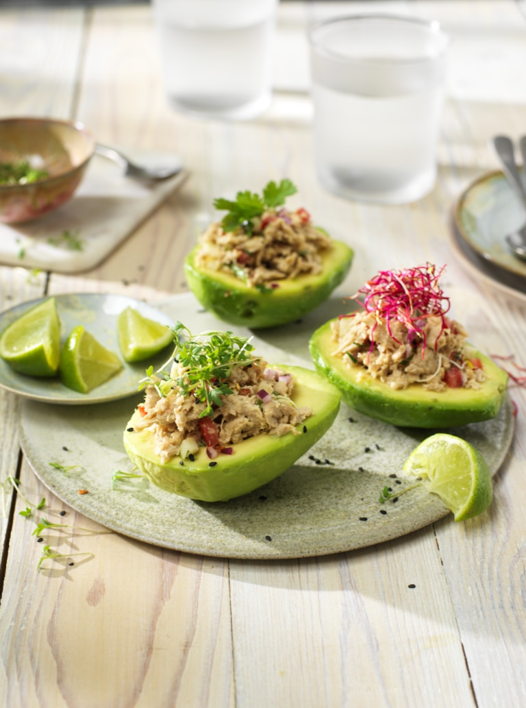 Avocats farcis au Vuna®