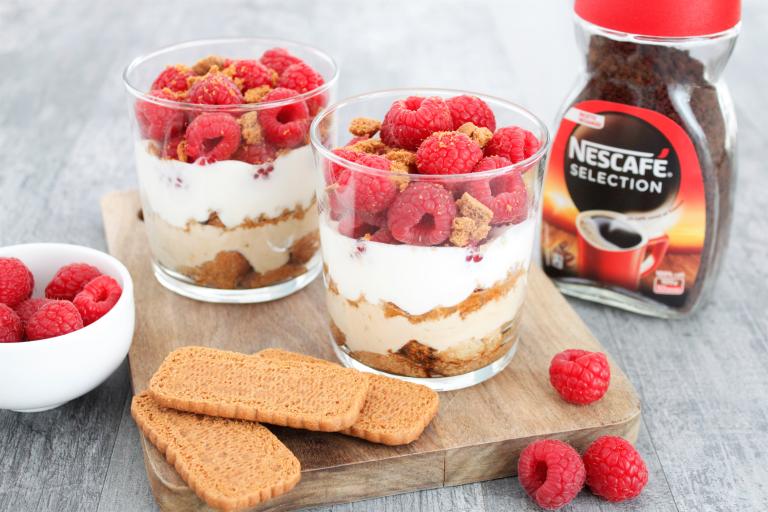 Tiramisu framboises speculoos