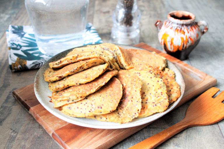 Galettes quinoa lentilles