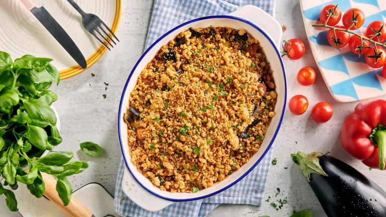 Crumble ratatouille