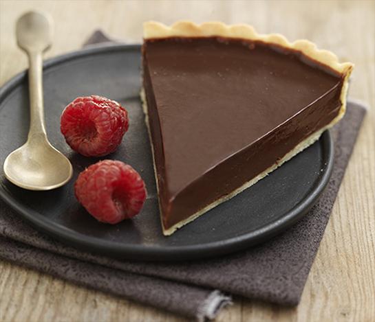 Tarte au chocolat corse et nougatine