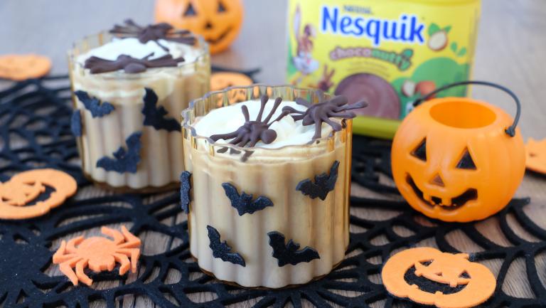 Boisson Nesquik choco nutty d'halloween