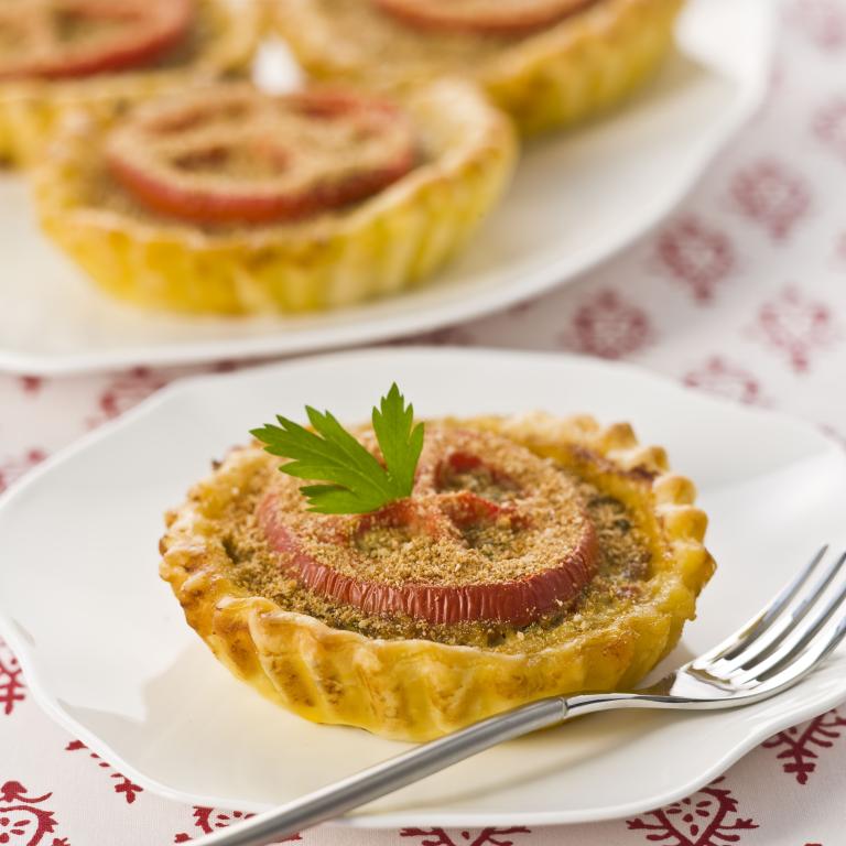 Tartelettes facon tomates farcies