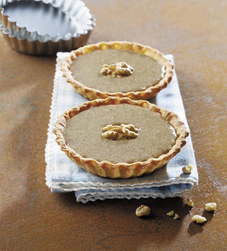 Tartelettes au chocolat blanc et CARO