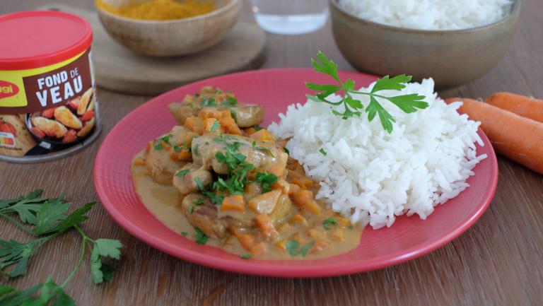 Porc au curry façon créole