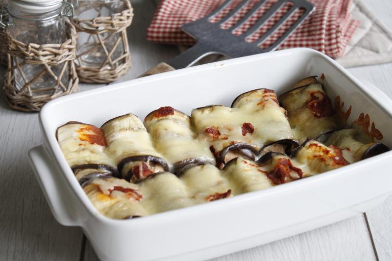 Rolls d'aubergines