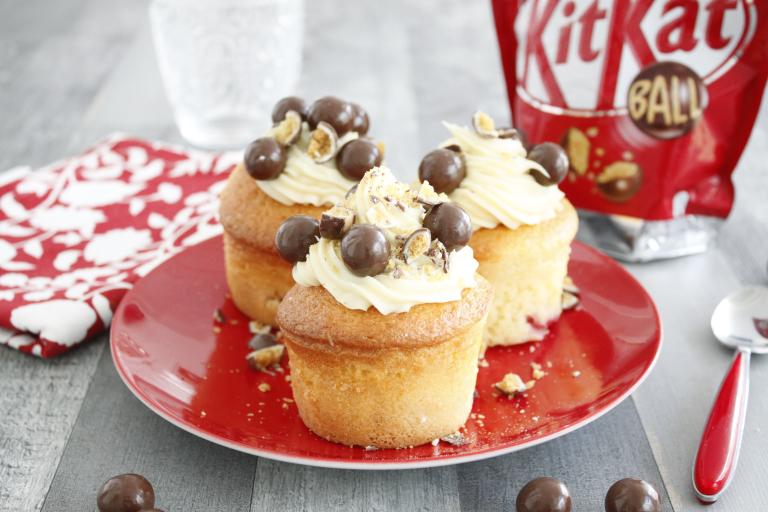 Muffins aux Kitkat Ball