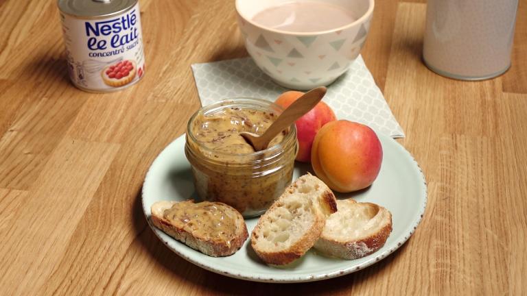 Pâte à tartiner dulce de leche aux copeaux de chocolat