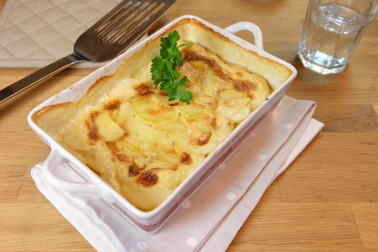 Gratin Dauphinois sans vaisselle