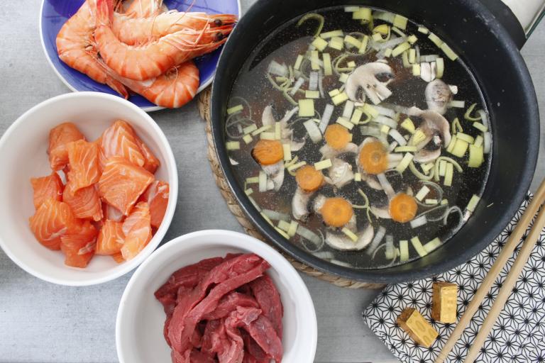 Recette Fondue chinoise