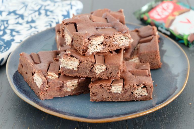 Brownie vegan Kitkat