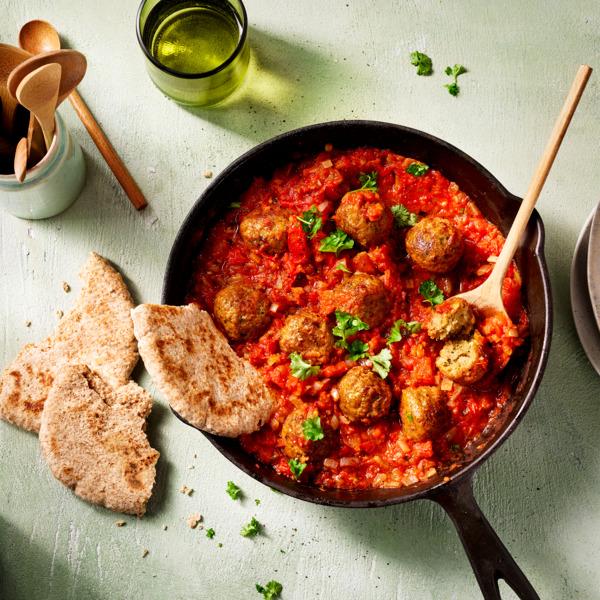 Shakshuka with Falafels