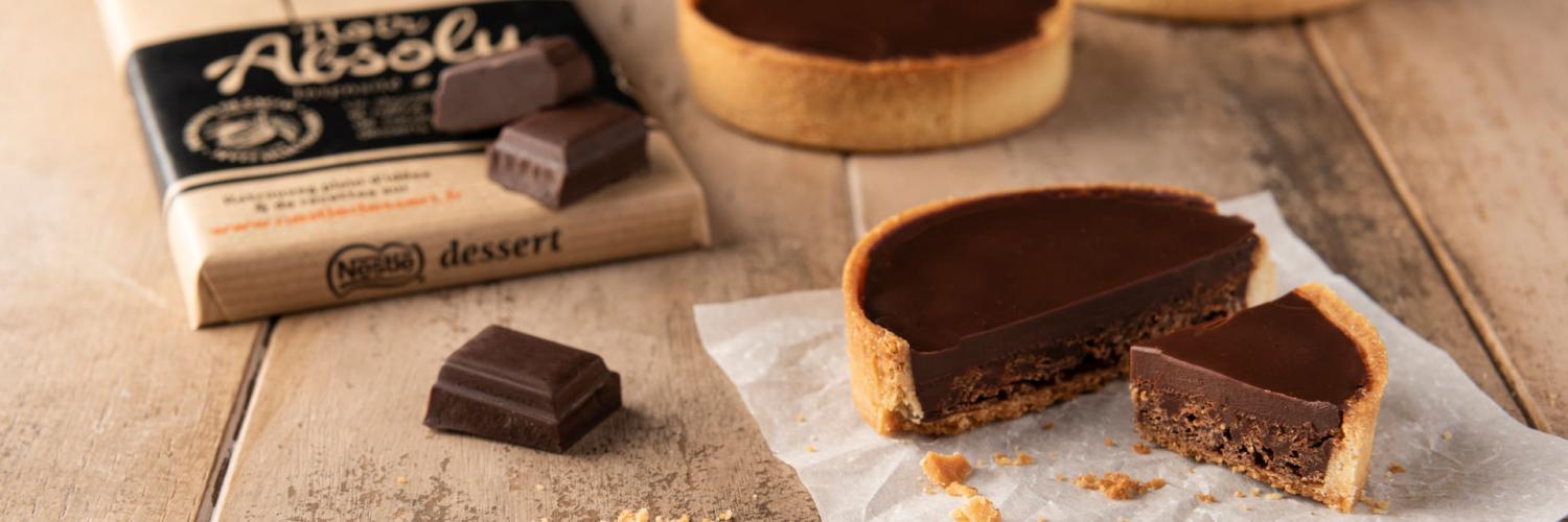 Tartelettes Croustillantes Au Chocolat Noir Absolu | NESTLE DESSERT