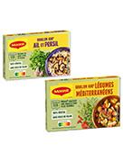 MAGGI Végétarien Légumes méditerranéens/Ail et persil